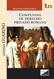 Portada de COMPENDIO DE DERECHO PRIVADO ROMANO