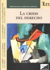 Portada de CRISIS DEL DERECHO, LA