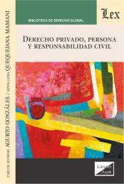 Portada de DERECHO PRIVADO, PERSONA Y RESPONSABILIDAD CIVIL