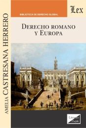 Portada de Derecho romano y europa