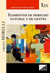 Portada de ELEMENTOS DE DERECHO NATURAL Y DE GENTES