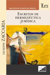 Portada de ESCRITOS DE HERMENEUTICA JURIDICA