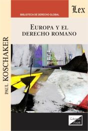 Portada de EUROPA Y EL DERECHO ROMANO