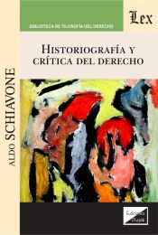 Portada de HISTORIOGRAFIA Y CRITICA DEL DERECHO