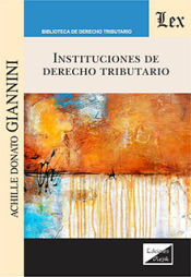 Portada de INSTITUCIONES DE DERECHO TRIBUTARIO