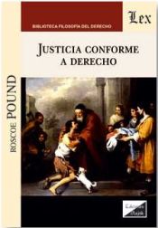 Portada de JUSTICIA CONFORME A DERECHO