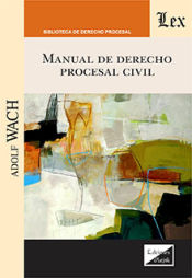 Portada de MANUAL DE DERECHO PROCESAL CIVIL