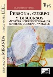 Portada de PERSONA, CUERPO Y DISCURSOS