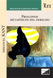 Portada de Principios metafísicos del derecho