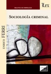 Portada de SOCIOLOGIA CRIMINAL