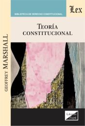 Portada de Teoria constitucional