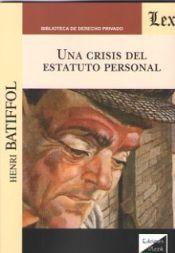 Portada de UNA CRISIS DEL ESTATUTO PERSONAL