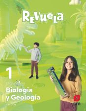 Portada de Biología y Geología. 1 Secundaria. Revuela. Aragón