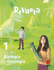 Portada de Biología y Geología. 1 Secundaria. Revuela
