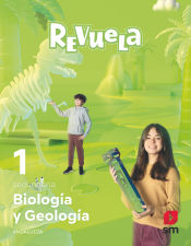 Portada de Biología y geología. 1 Secundaria. Revuela. Andalucía