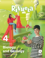 Portada de Biology and Geology. 4 Secondary. Revuela. Comunidad de Madrid