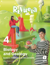 Portada de Biology and Geology. 4 Secondary. Revuela. Región de Murcia