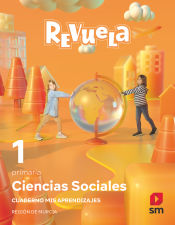 Portada de Ciencias Sociales. 1 Primaria. Revuela. Región de Murcia