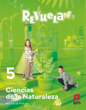 Portada de Ciencias de la Naturaleza. 5 Primaria. Revuela. Región de Murcia