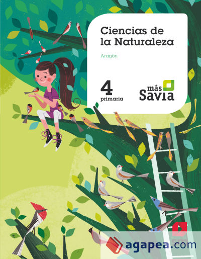 Ciencias de la naturaleza. 4 Primaria. Más Savia. Aragón