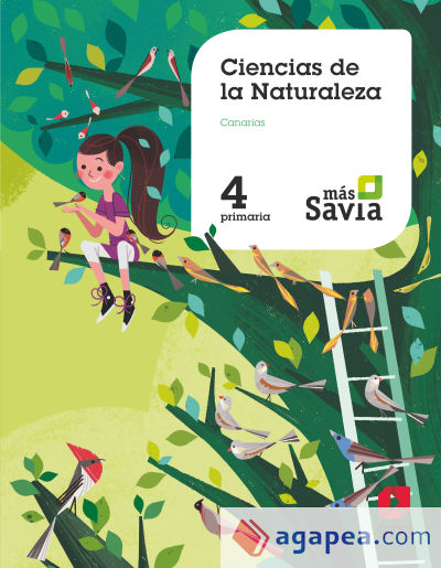 Ciencias de la naturaleza. 4 Primaria. Más Savia. Canarias