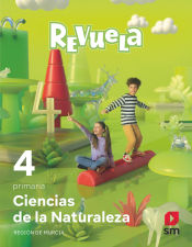 Portada de Ciencias de la naturaleza. 4 Primaria. Revuela. Región de Murcia
