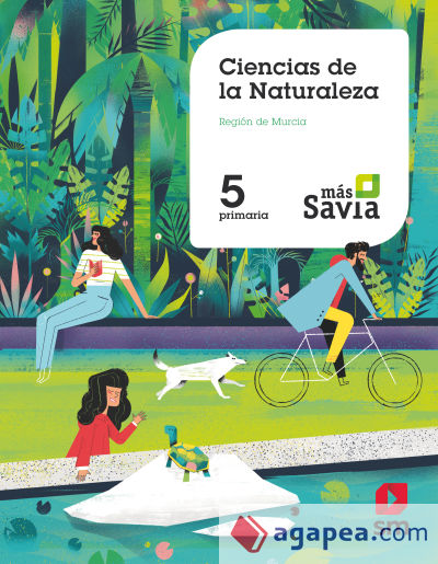Ciencias de la naturaleza. 5 Primaria. Más Savia. Murcia