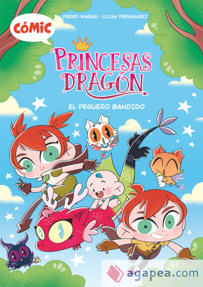 Cómic Princesas Dragón 3: El pequeño bandido