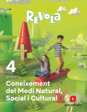 Portada de Coneixement del Medi Natural, Social i Cultural. 4 Primària. Revola