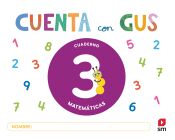 Portada de Cuaderno de Matemáticas 3. Cuenta con Gus