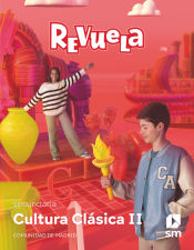 Portada de Cultura Clásica II. 4 Secundaria. Revuela. Comunidad de Madrid