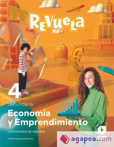 Economía y emprendimiento. 4 Secundaria. Revuela. Comunidad de Madrid