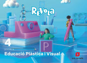 Portada de Educació Plàstica i Visual. 4 Primària. Revola