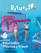 Portada de Educación Plástica y Visual. 6 Primaria. Revuela. Comunidad de Madrid