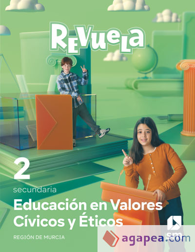 Educación en Valores Cívicos y Éticos. 2 Secundaria. Revuela. Región de Murcia