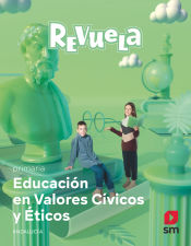 Portada de Educación en Valores Cívicos y Éticos. Primaria. Revuela. Andalucía