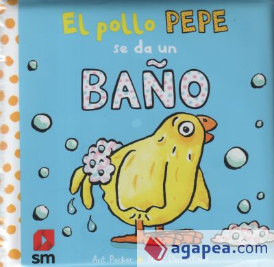 El pollo Pepe se da un baño