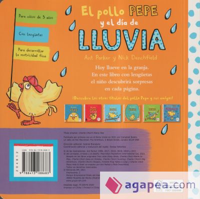 El pollo Pepe y el día de lluvia