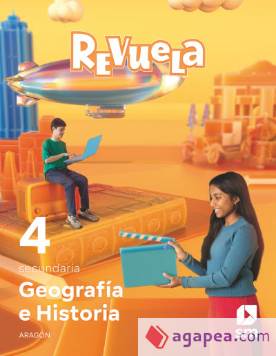Geografía e Historia. 4 Secundaria. Revuela. Aragón