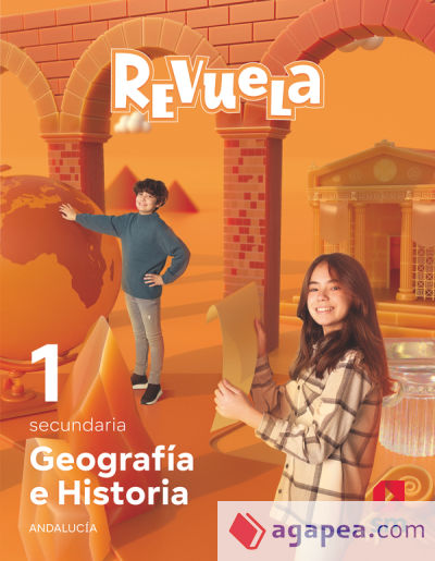 Geografía e historia. 1 Secundaria. Revuela. Andalucía