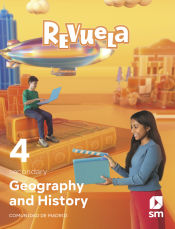 Portada de Geography and History. 4 Secondary. Revuela. Comunidad de Madrid