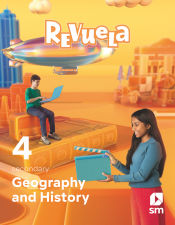 Portada de Geography and History. 4 Secondary. Revuela