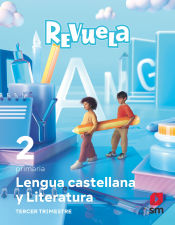 Portada de Lengua Castellana y Literatura. 2 Primaria. Trimestre. Revuela