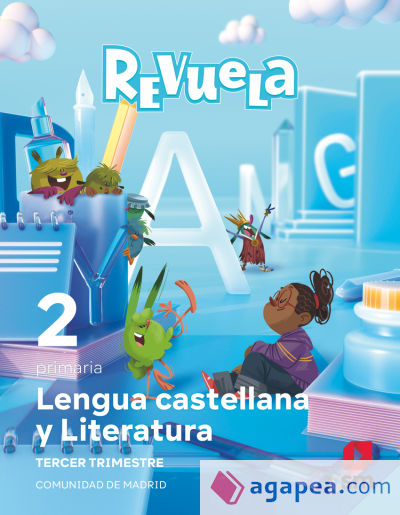 Lengua Castellana y Literatura. 2 Primaria. Trimestres. Revuela. Comunidad de Madrid