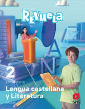 Portada de Lengua Castellana y Literatura. 2 Secundaria. Revuela. Galicia