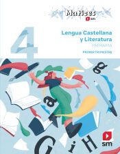 Portada de Lengua Castellana y Literatura. 4 Primaria. Trimestres. Matices