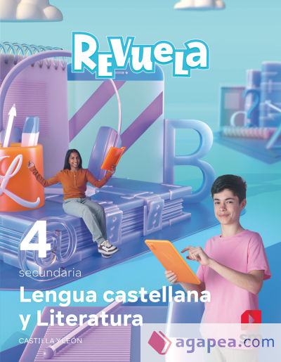 Lengua Castellana y Literatura . 4 Secundaria. Revuela. Castilla y León