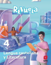 Portada de Lengua Castellana y Literatura. 4 Secundaria. Revuela