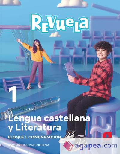 Lengua Castellana y Literatura. Bloque I. Comunicación. 1 Secundaria. Revuela. Comunidad Valenciana