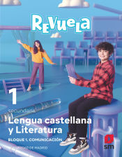 Portada de Lengua Castellana y Literatura. Bloque I. Comunicación. 1 Secundaria. Revuela